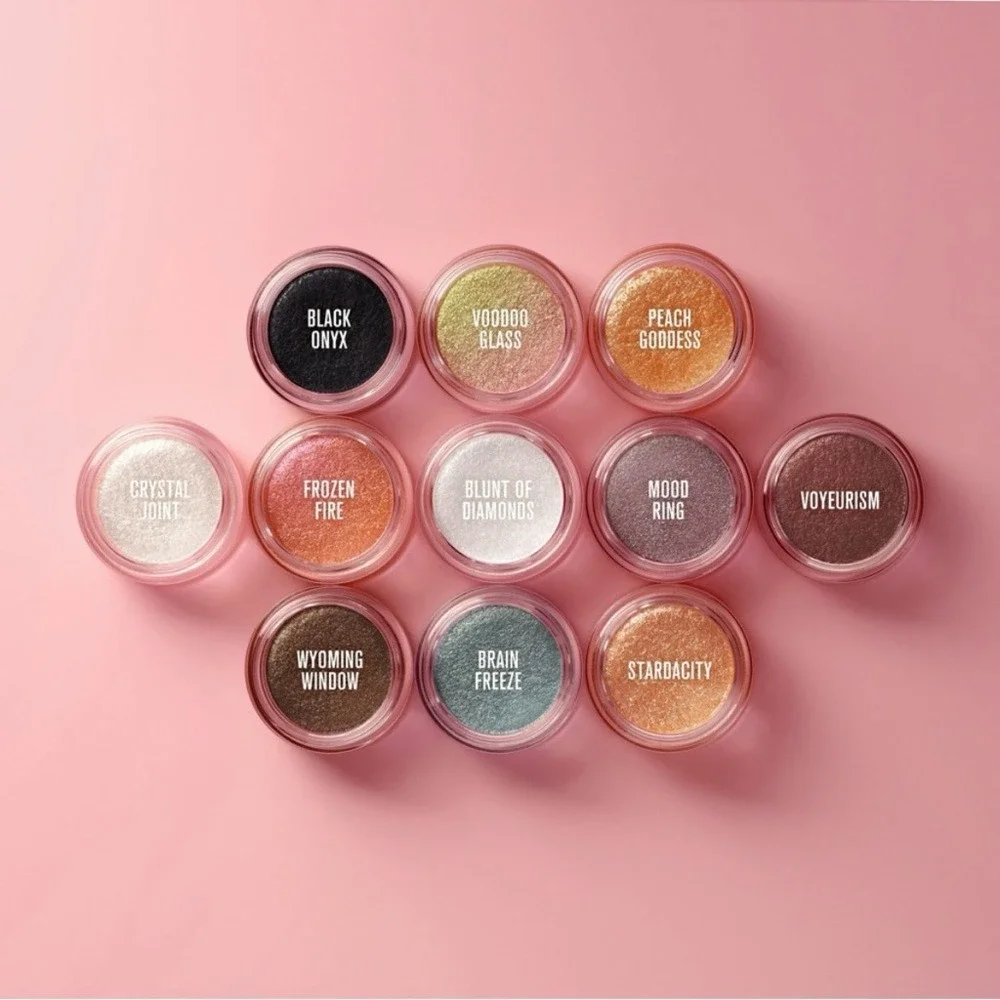 PEACH GODDESS New in Box Jeffree Star Eye Gloss Eye Shadow peach gold pearls